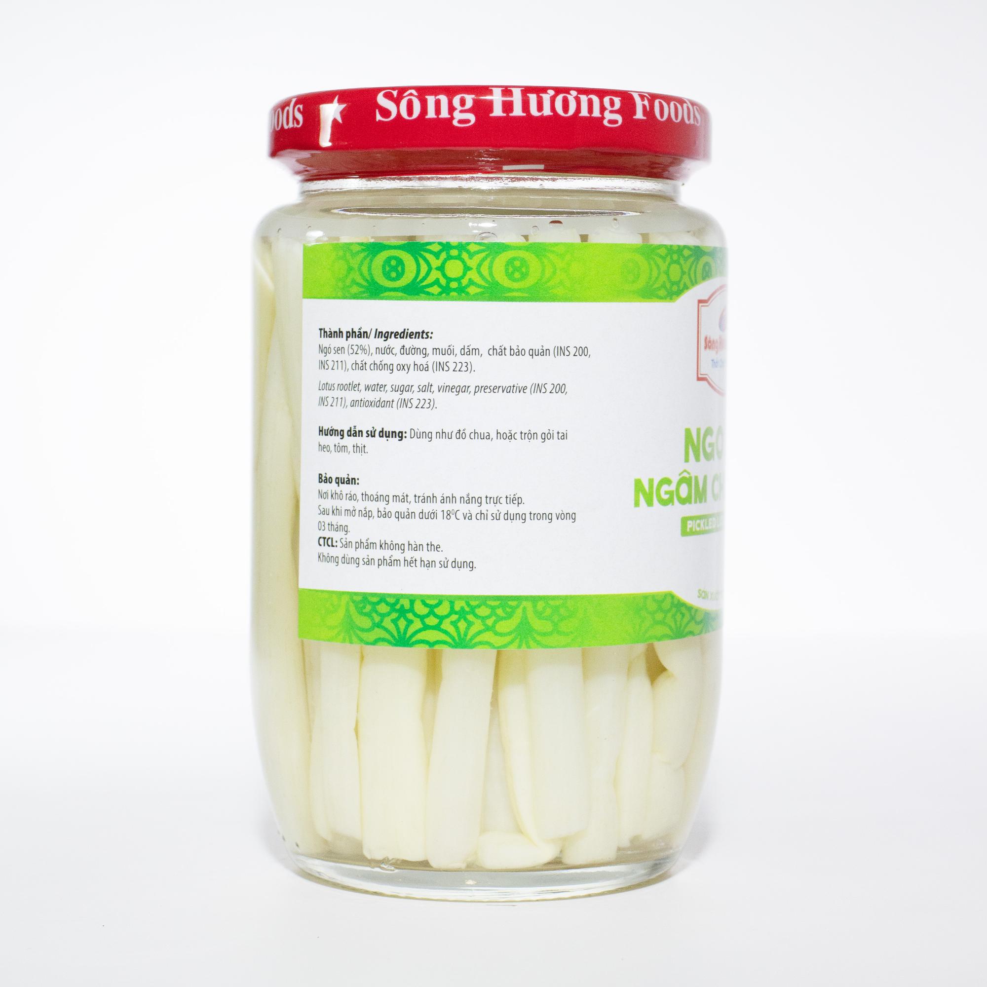 Ngó sen ngâm chua ngọt (370g)-duoc-ban-tai-Sông Hương Foods Shop & More