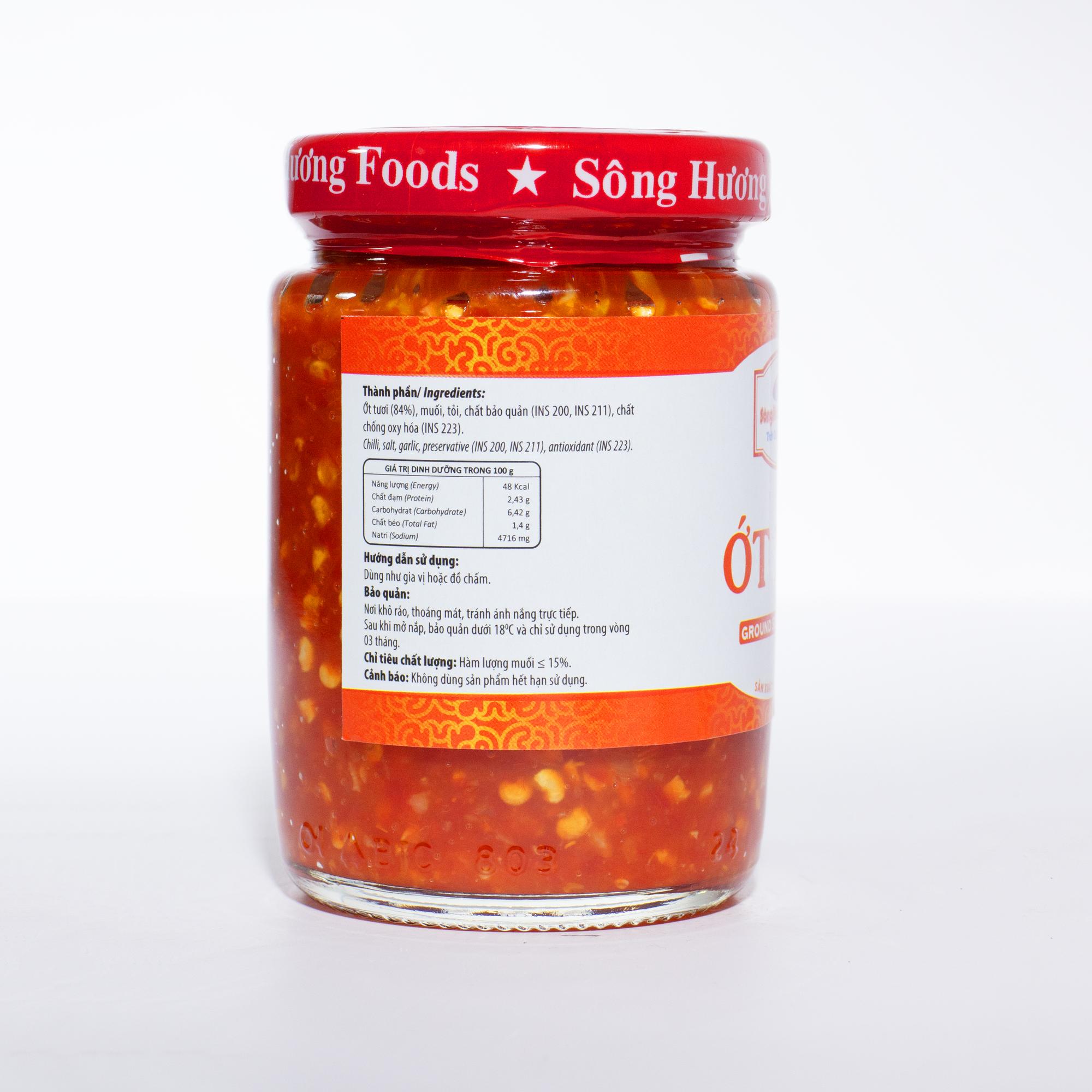Ớt tươi xay - TT (200G)-duoc-ban-tai-Sông Hương Foods Shop & More