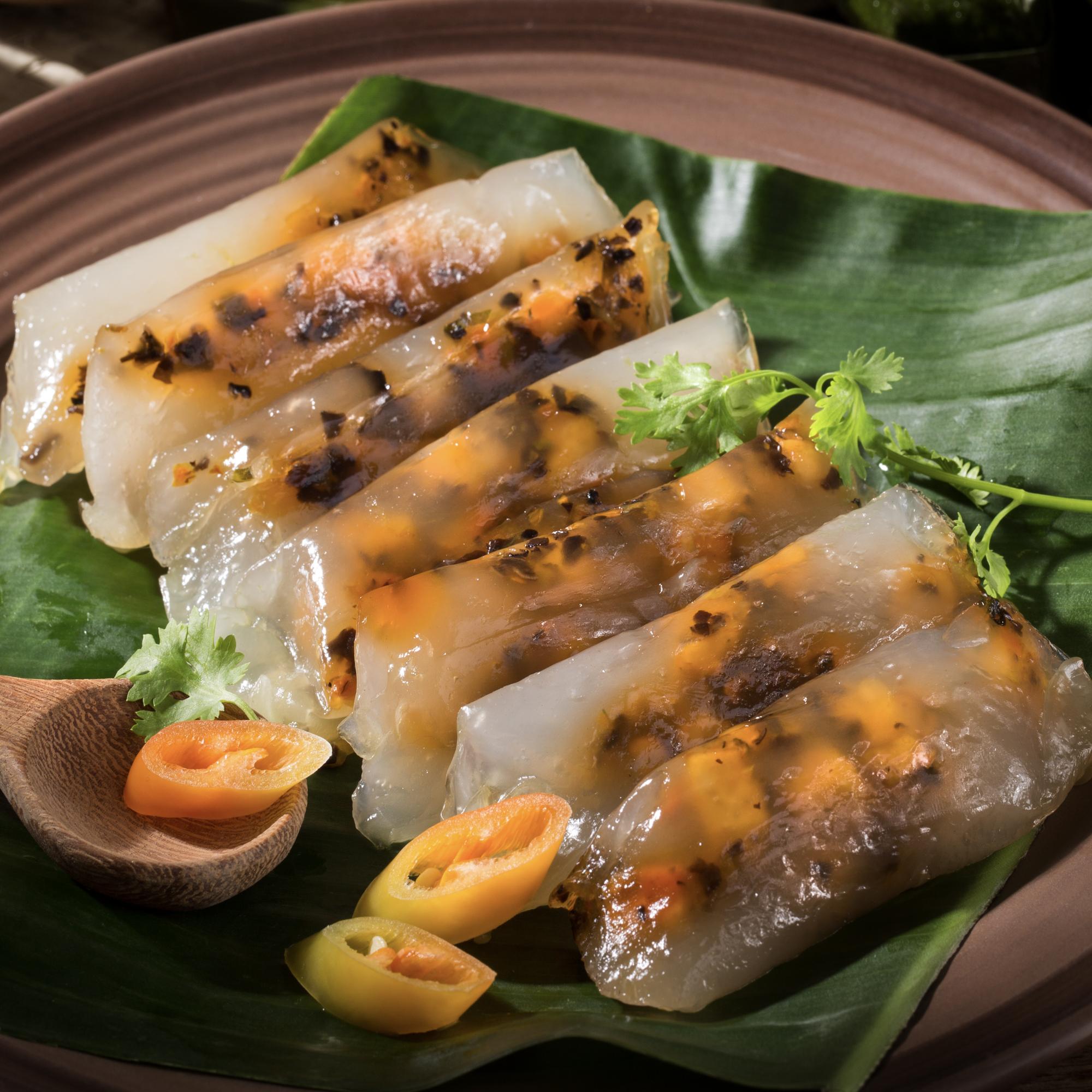 Bánh bột lọc Huế chay (350g)-duoc-ban-tai-Sông Hương Foods Shop & More