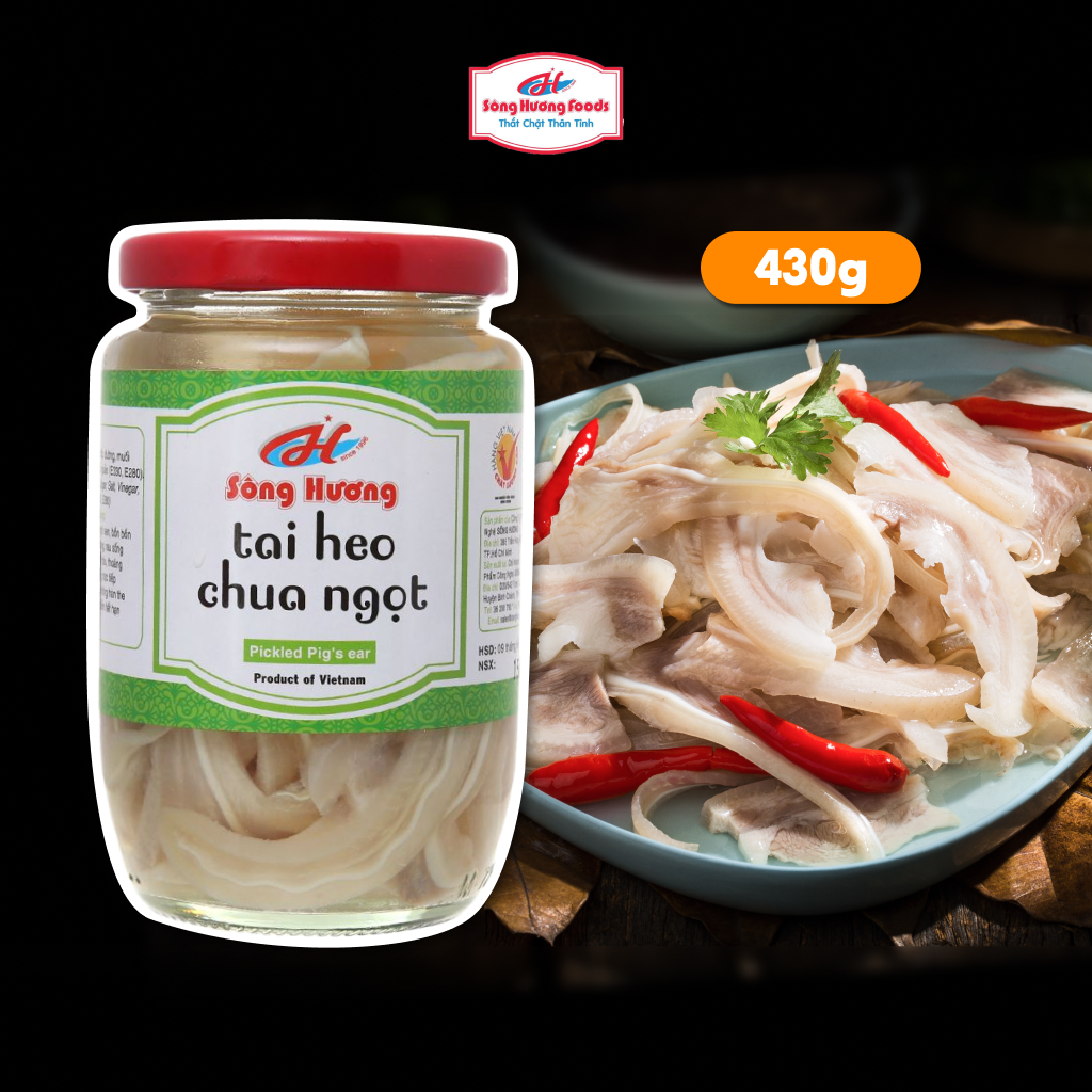 Tai heo ngâm chua ngọt (350g)-duoc-ban-tai-Sông Hương Foods Shop & More
