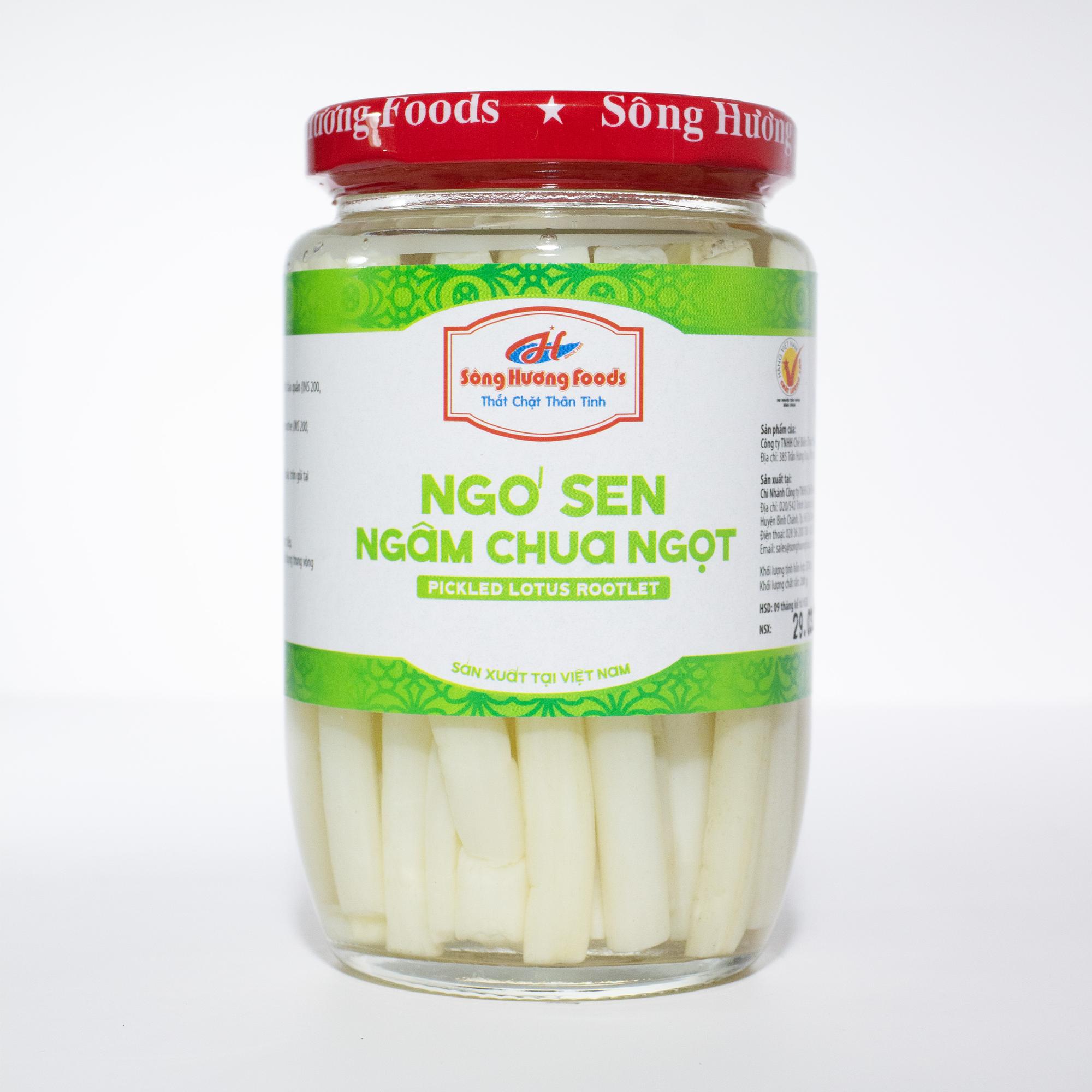 Ngó sen ngâm chua ngọt (370g)-duoc-ban-tai-Sông Hương Foods Shop & More