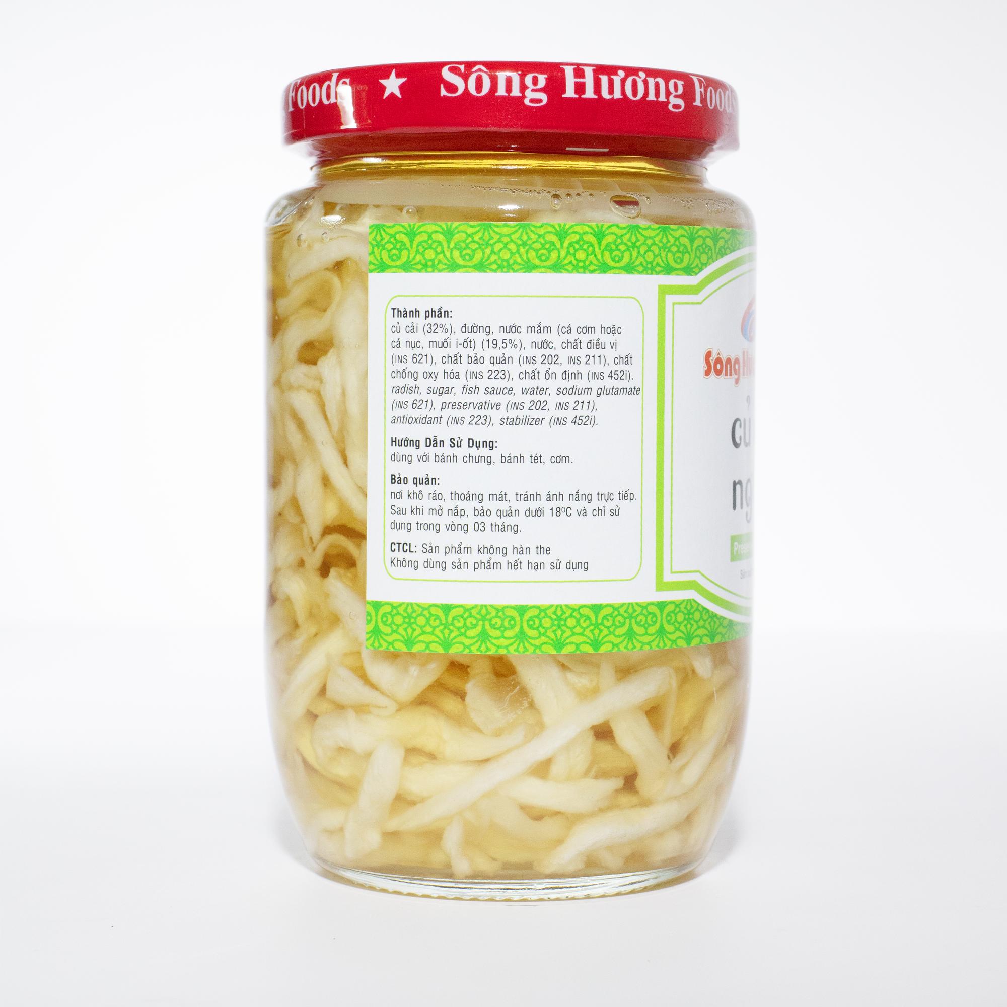 Củ cải ngâm (430g)-duoc-ban-tai-Sông Hương Foods Shop & More