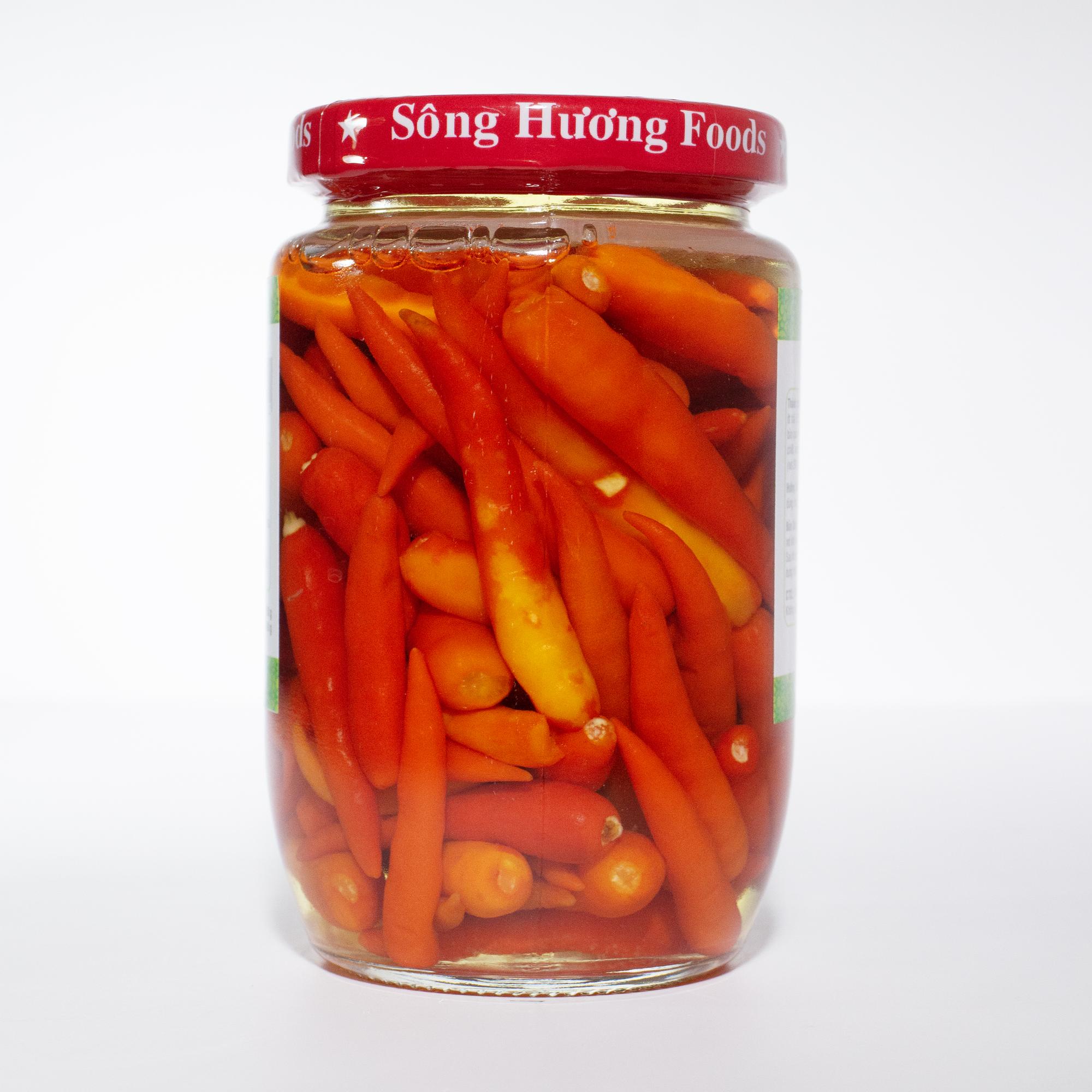 Ớt trái ngâm chua ngọt (350g)-duoc-ban-tai-Sông Hương Foods Shop & More