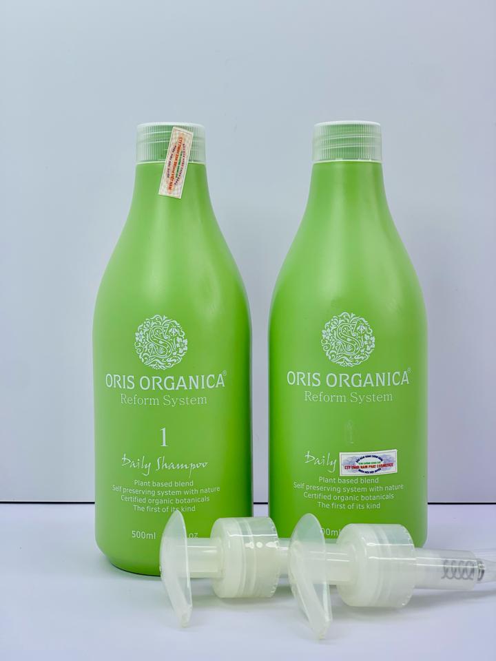 [Chính hãng] Bộ Dầu Gội Xả Oris Arganica Tinh Chất Lúa Mạch Phục Hồi 500ml & 1500ml-duoc-ban-tai-MỸ PHẨM QUÂN THU