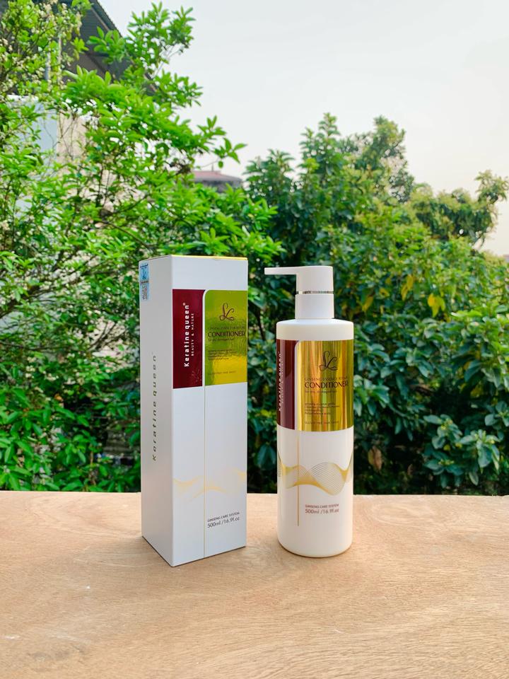 Bộ gội xả Keratin Queen - 500ml Phục hồi tóc hư tổn, giảm gãy rụng, vào nếp tự nhiên-duoc-ban-tai-MỸ PHẨM QUÂN THU