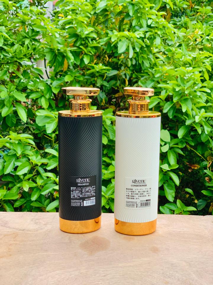 Gội xả Givenu - 800ml Phục Hồi Kích Thích Mọc Tóc-duoc-ban-tai-MỸ PHẨM QUÂN THU