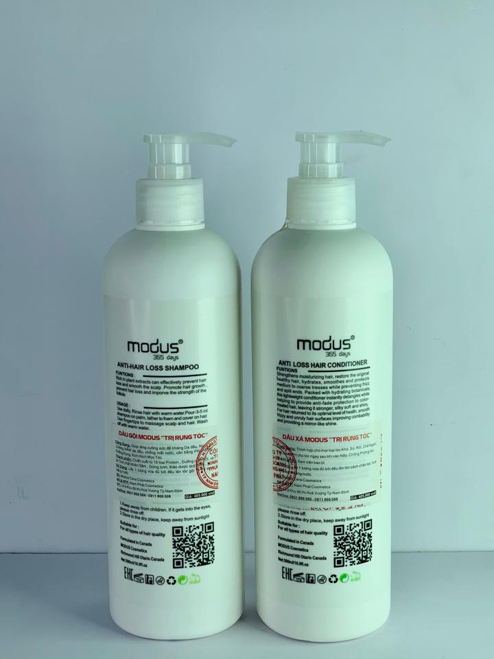 Cặp Gội Xả Modus 500ml - Ngăn Gãy Rụng, Giảm Gàu Tóc Cho Nam Nữ - Chăm Sóc Chuyên Sâu-duoc-ban-tai-MỸ PHẨM QUÂN THU