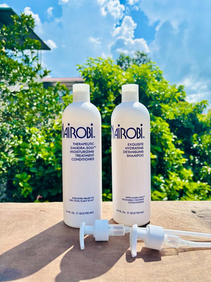 BỘ DẦU GỘI XẢ NAIROBI 750ML – PHỤC HỒI TÓC, CÂN BẰNG ĐỘ ẨM, HƯƠNG NƯỚC HOA PHÁP CAO CẤP 💎-duoc-ban-tai-MỸ PHẨM QUÂN THU