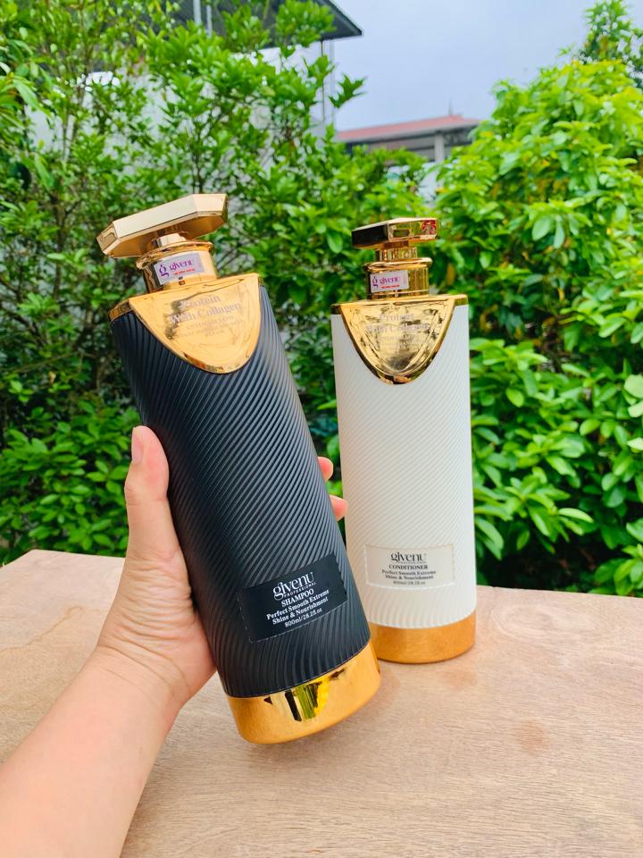 Gội xả Givenu - 800ml Phục Hồi Kích Thích Mọc Tóc-duoc-ban-tai-MỸ PHẨM QUÂN THU