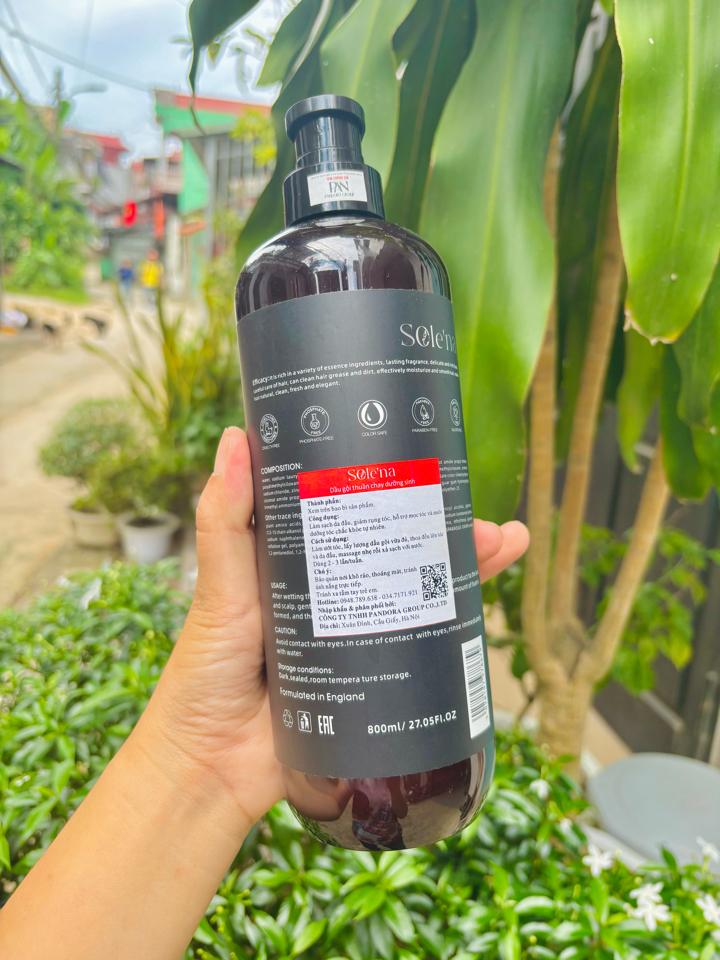 Gội xả thuần chay Sole’na 800ml mềm mượt, chống rụng, kiech thích mọc tóc-duoc-ban-tai-MỸ PHẨM QUÂN THU