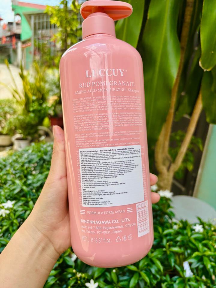Gội xả Luccy Phục Hồi - 1000ml-duoc-ban-tai-MỸ PHẨM QUÂN THU
