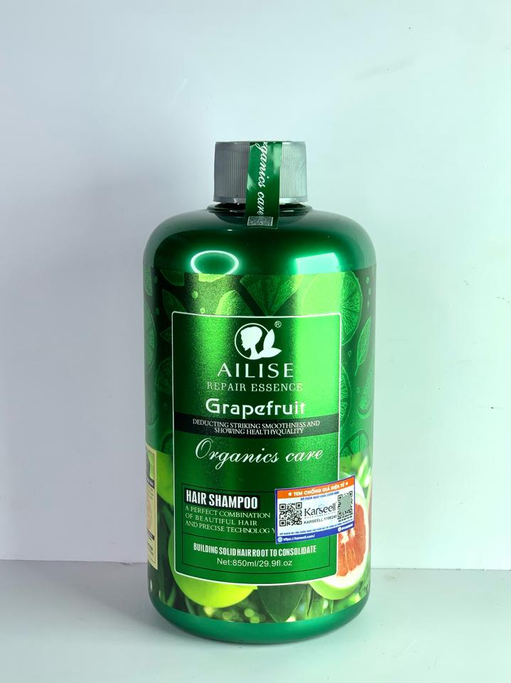 Chính Hãng - Dầu Gội Xả Bưởi ALise Grapefruit 850ml - Giảm Rụng, Nhanh Mọc, Giảm Khô Xơ Hư Tổn-duoc-ban-tai-MỸ PHẨM QUÂN THU