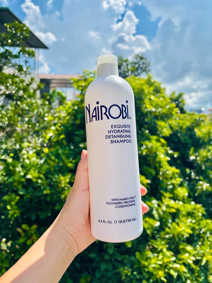 BỘ DẦU GỘI XẢ NAIROBI 750ML – PHỤC HỒI TÓC, CÂN BẰNG ĐỘ ẨM, HƯƠNG NƯỚC HOA PHÁP CAO CẤP 💎-duoc-ban-tai-MỸ PHẨM QUÂN THU