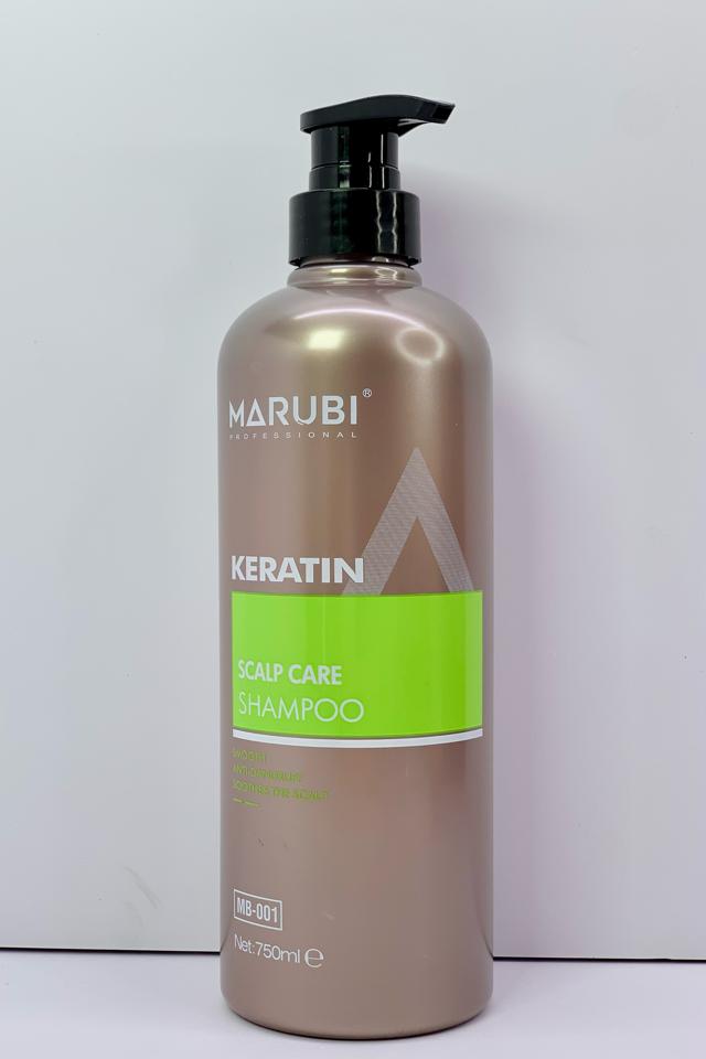 Dầu Gội Đầu KERATIN MARUBI 750ml – Cặp Gội Xả Phục Hồi Hư Tổn, Giảm Rụng Tóc Chính Hãng-duoc-ban-tai-MỸ PHẨM QUÂN THU