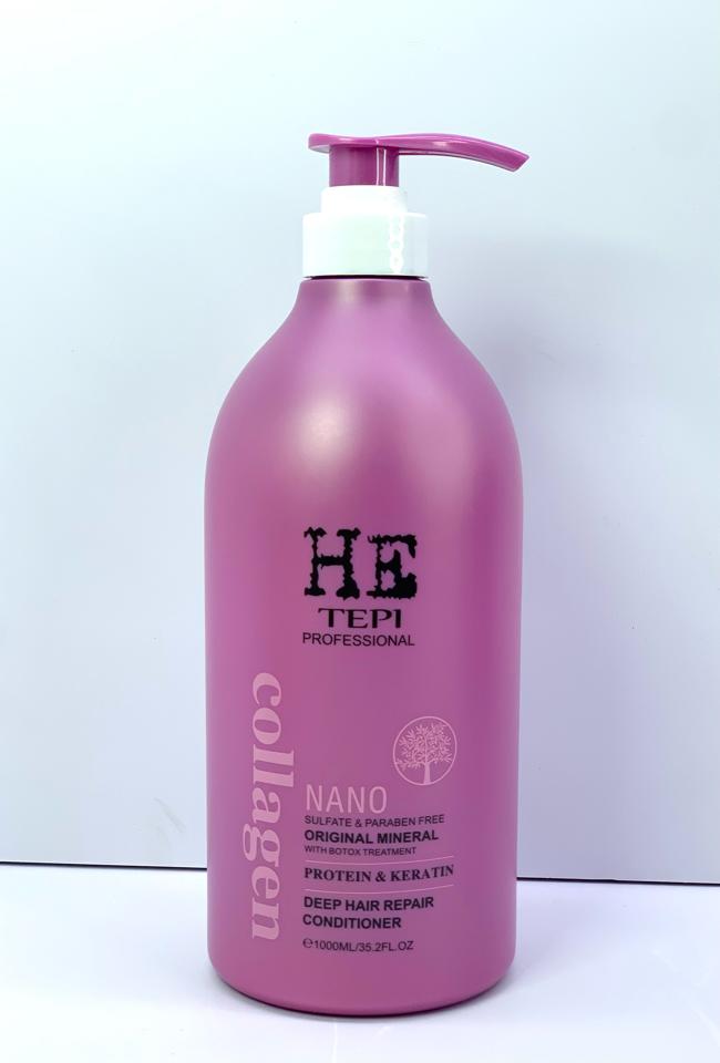 Cặp Dầu Gội Xả HE TEPI Hồng Nano Collagen – Công Nghệ Chuẩn Salon-duoc-ban-tai-MỸ PHẨM QUÂN THU