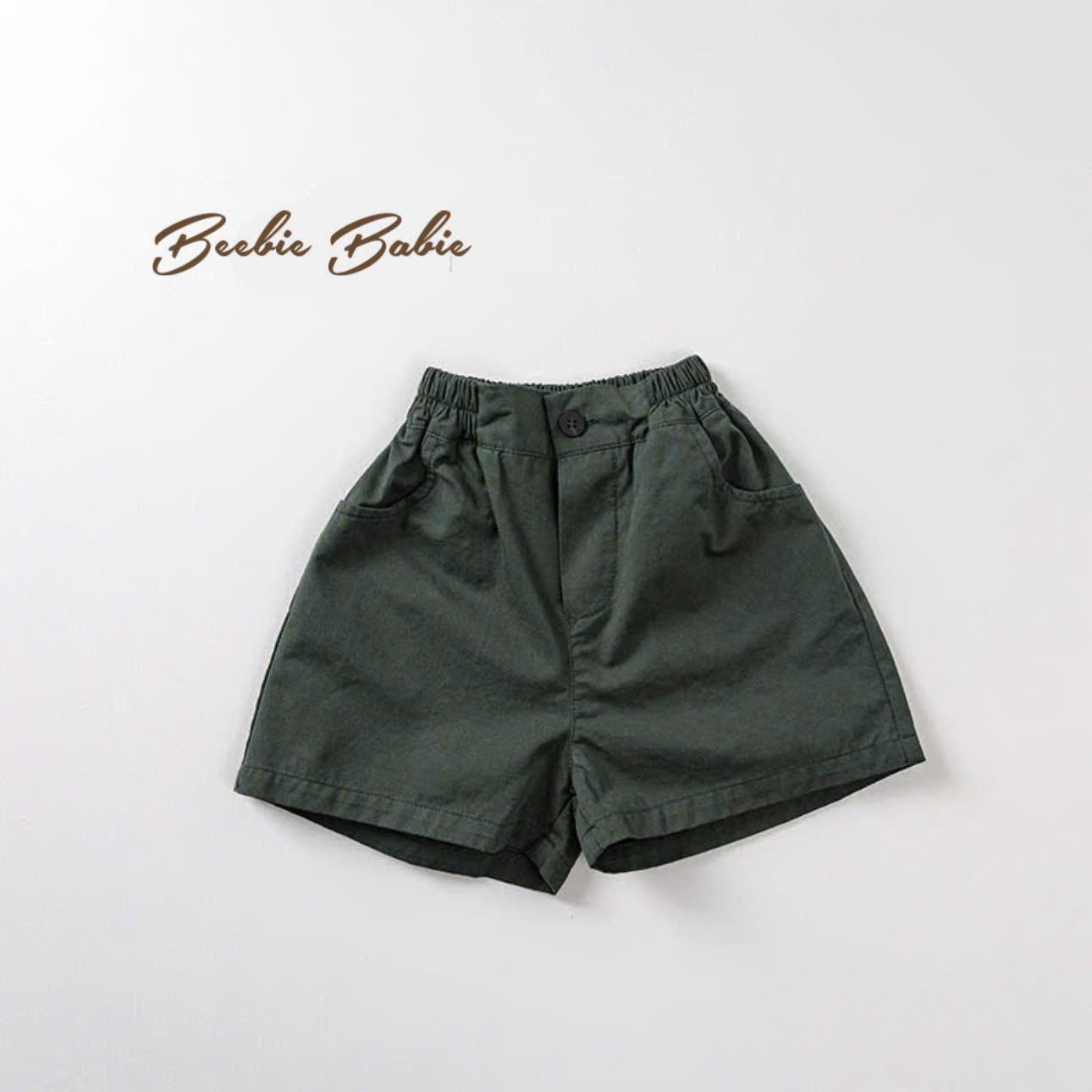 Quần soóc cạp chun cho bé gái -duoc-ban-tai-Beebie Babie