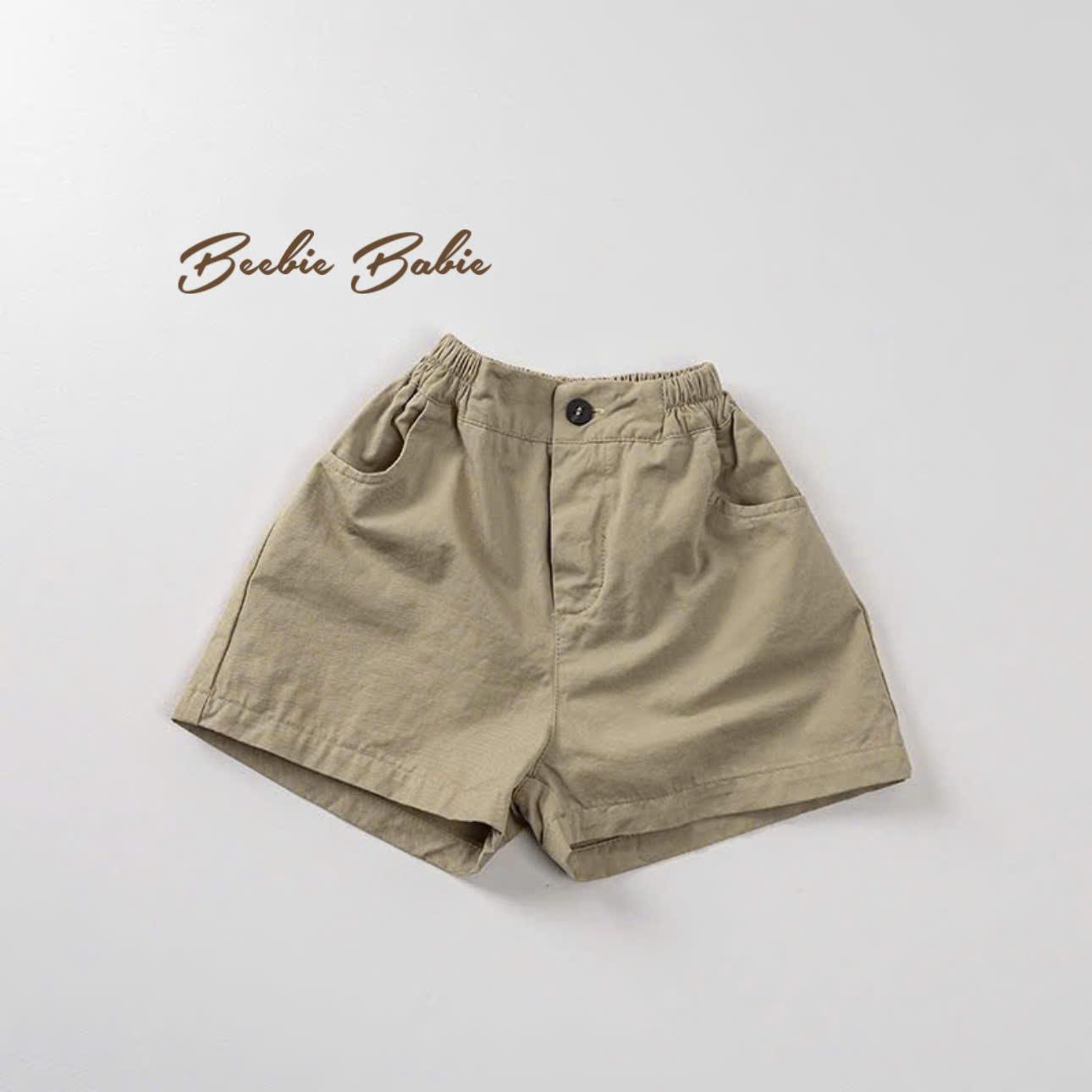 Quần soóc cạp chun cho bé gái -duoc-ban-tai-Beebie Babie