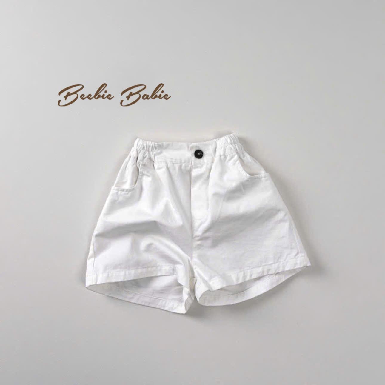 Quần soóc cạp chun cho bé gái -duoc-ban-tai-Beebie Babie