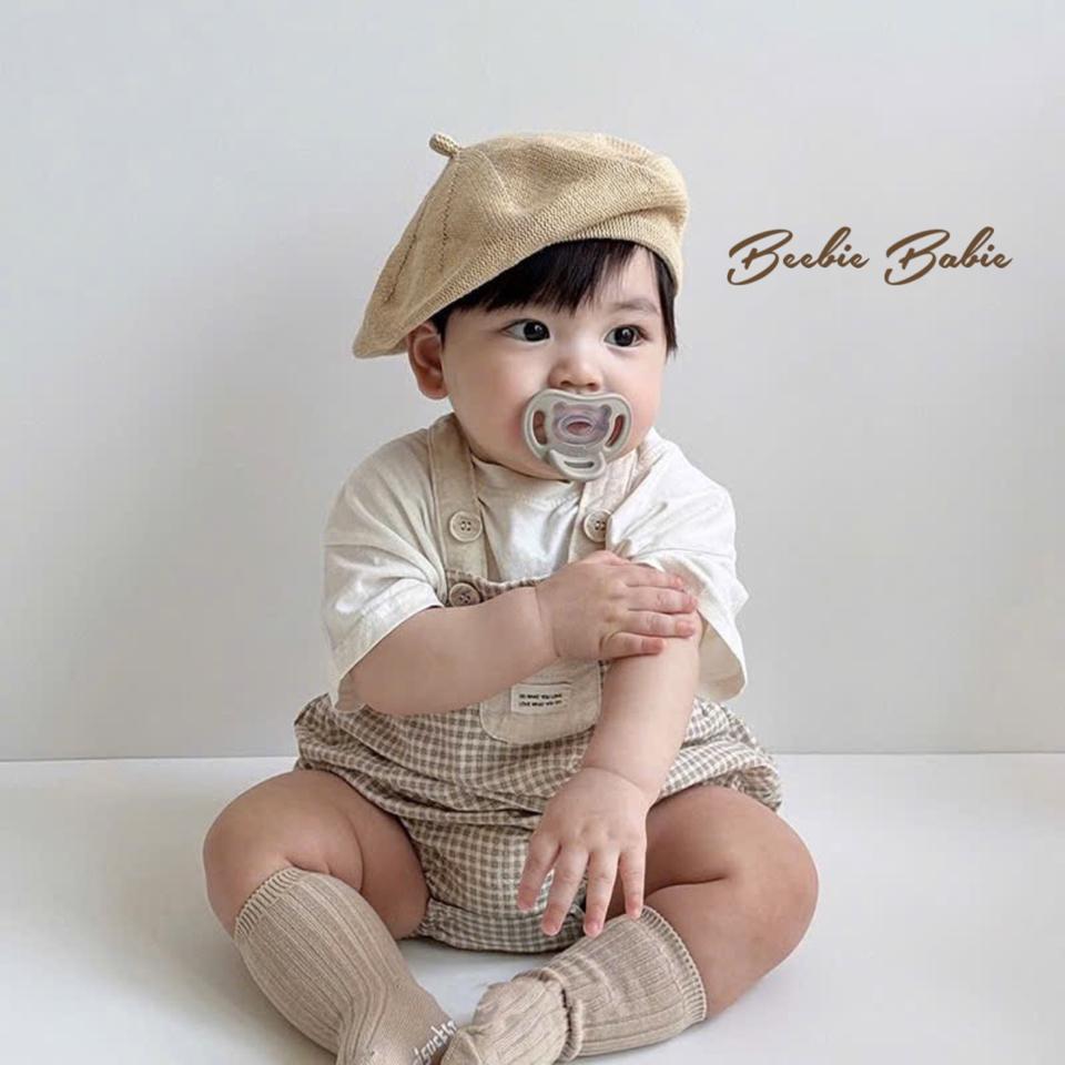 Set bộ yếm kèm áo cho bé trai -duoc-ban-tai-Beebie Babie