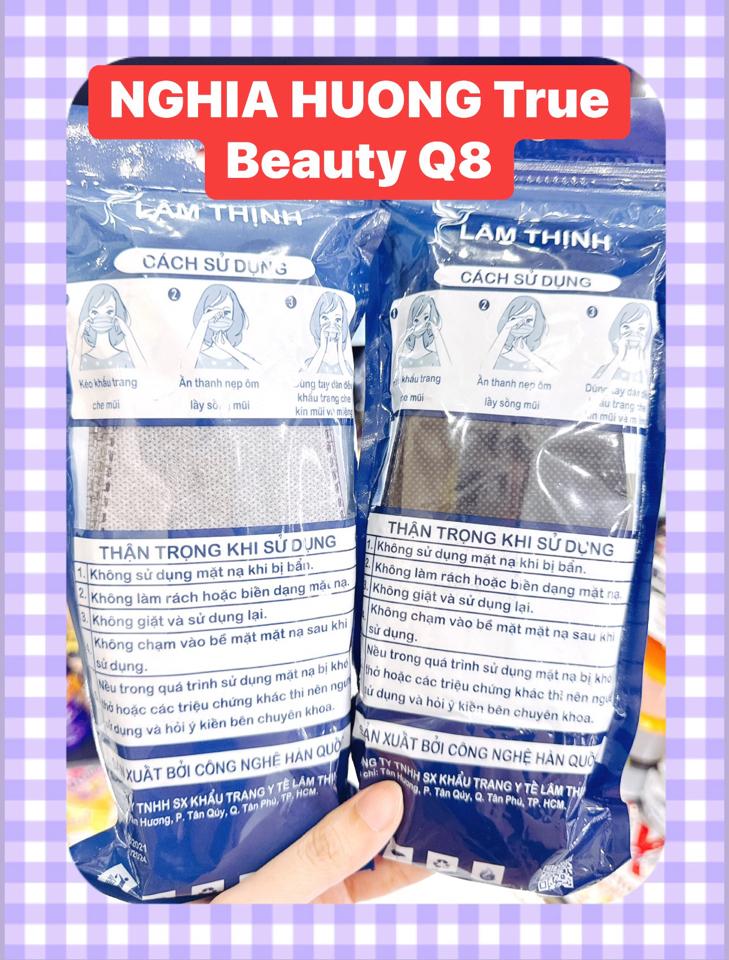 Khẩu trang y tế 4 lớp chuẩn Hàn (đủ màu)-duoc-ban-tai-NGHIA HUONG True Beauty