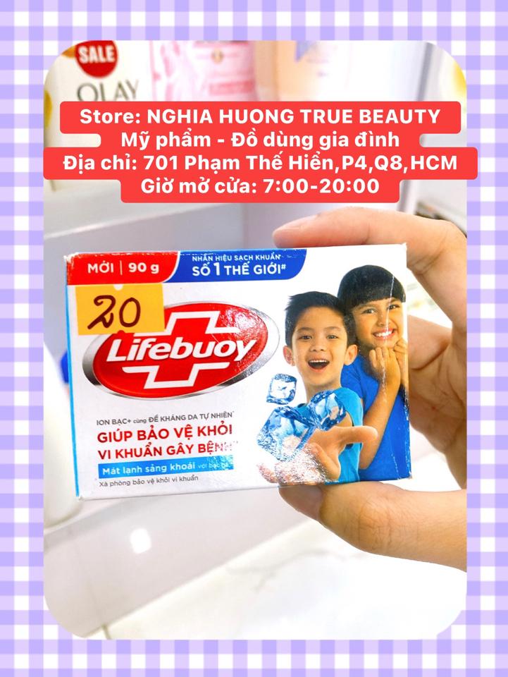 Xà phòng Lifebuoy tắm làm sạch da cơ thể, bảo vệ da khỏi vi khuẩn-duoc-ban-tai-NGHIA HUONG True Beauty