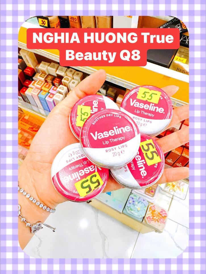 Dưỡng ẩm, mềm mịn và hồng hào môi Vaseline Lip Therapy Lip Balm 20gr #Rosy Lips-duoc-ban-tai-NGHIA HUONG True Beauty