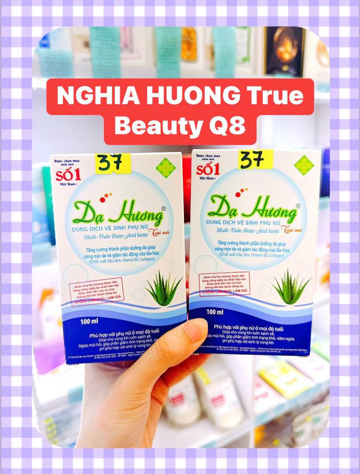 Dung dịch vệ sinh Dạ Hương 100ml đủ mùi làm sạch,cân bằng pH-duoc-ban-tai-NGHIA HUONG True Beauty