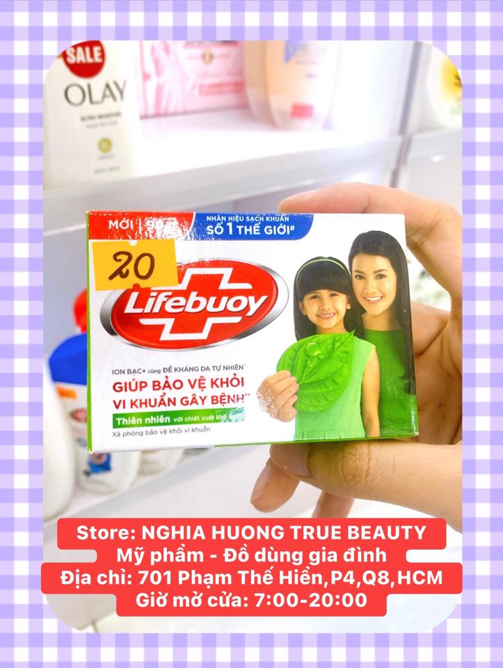 Xà phòng Lifebuoy tắm làm sạch da cơ thể, bảo vệ da khỏi vi khuẩn-duoc-ban-tai-NGHIA HUONG True Beauty