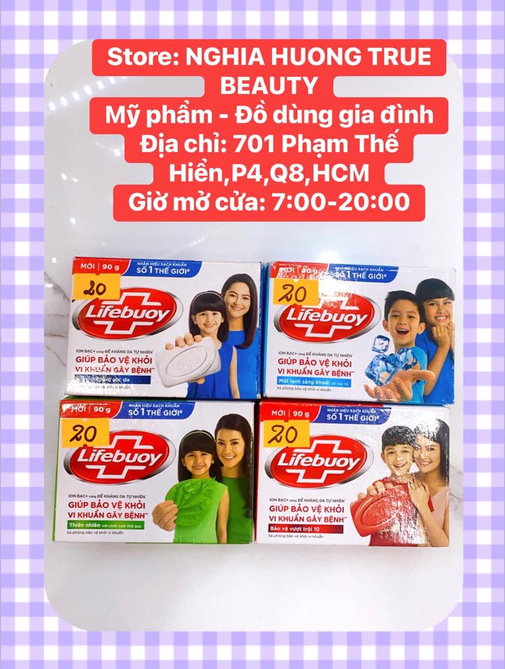 Xà phòng Lifebuoy tắm làm sạch da cơ thể, bảo vệ da khỏi vi khuẩn-duoc-ban-tai-NGHIA HUONG True Beauty