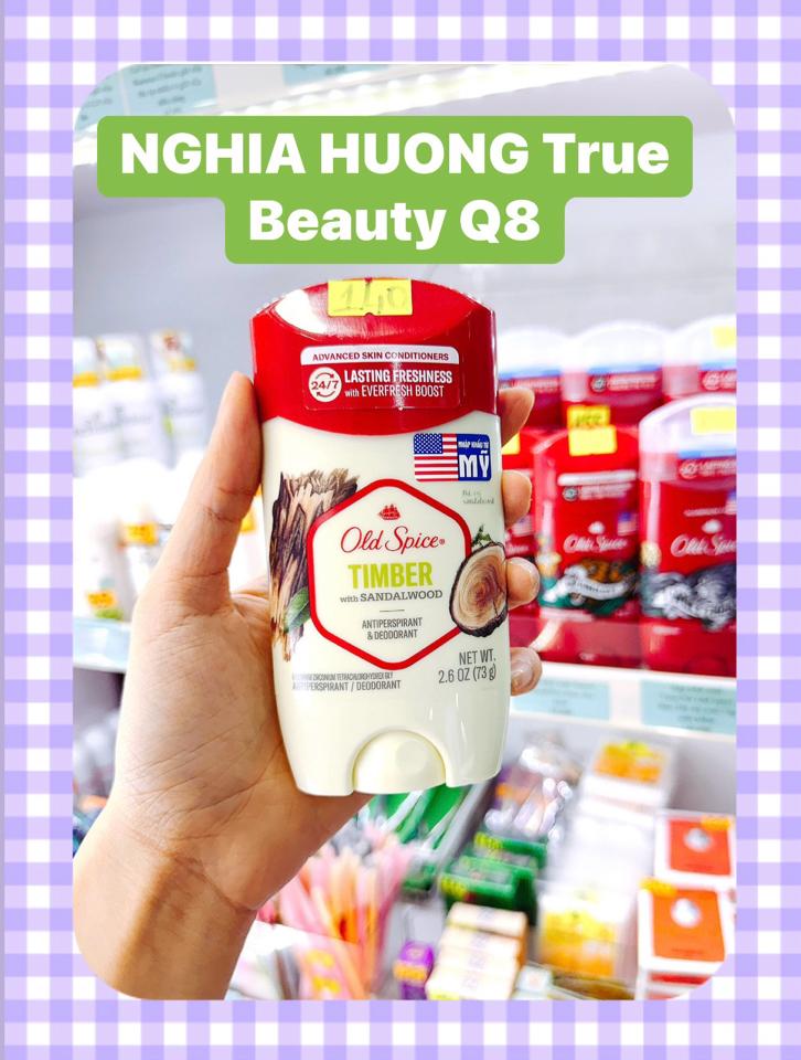 Sáp khử mùi Nam/Nữ Old Spice Bản Mỹ đủ mùi-duoc-ban-tai-NGHIA HUONG True Beauty