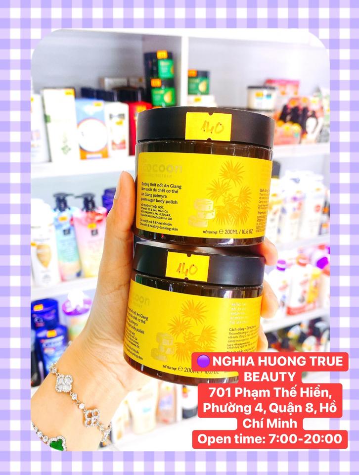 Tẩy da chết cơ thể đường thốt nốt An Giang Cocoon 200ml-duoc-ban-tai-NGHIA HUONG True Beauty
