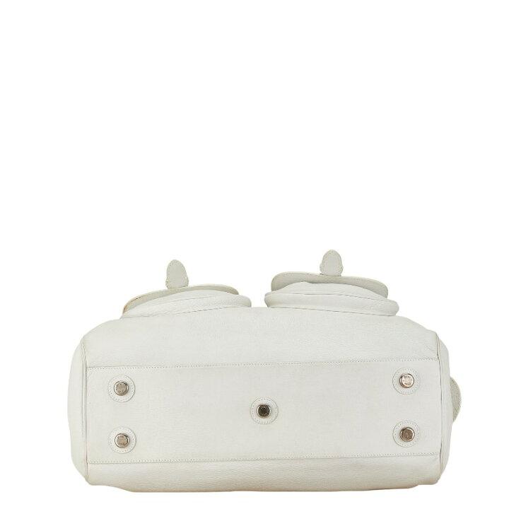 Dior handbag tote bag white leather women's Dior-duoc-ban-tai-THE BOX LUXURY