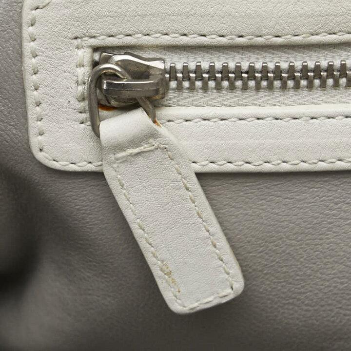 Dior handbag tote bag white leather women's Dior-duoc-ban-tai-THE BOX LUXURY