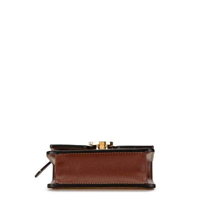 Burberry TB logo crossbody shoulder bag beige brown canvas leather women's BURBERRY-duoc-ban-tai-THE BOX LUXURY