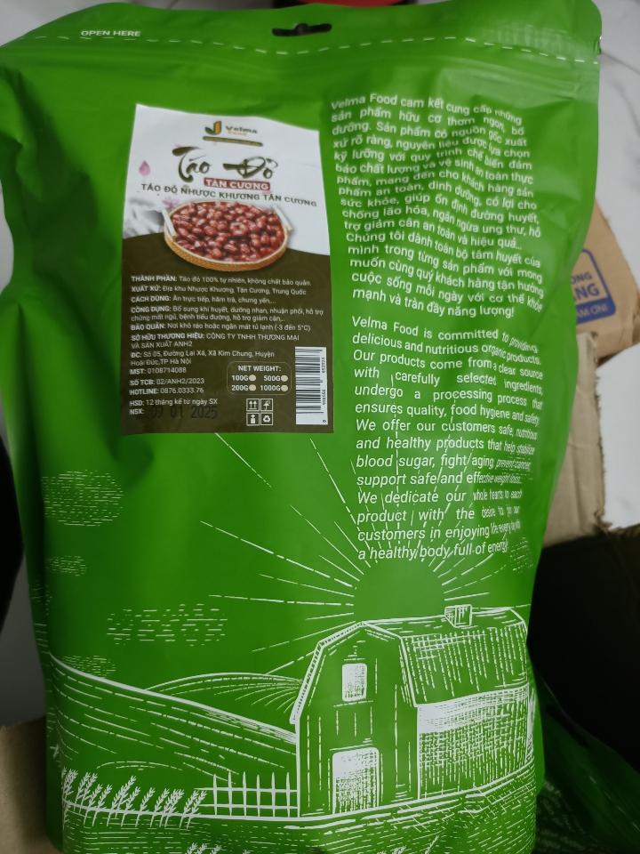 Táo đỏ Nhược Khương (1kg)-duoc-ban-tai-Linh Vân