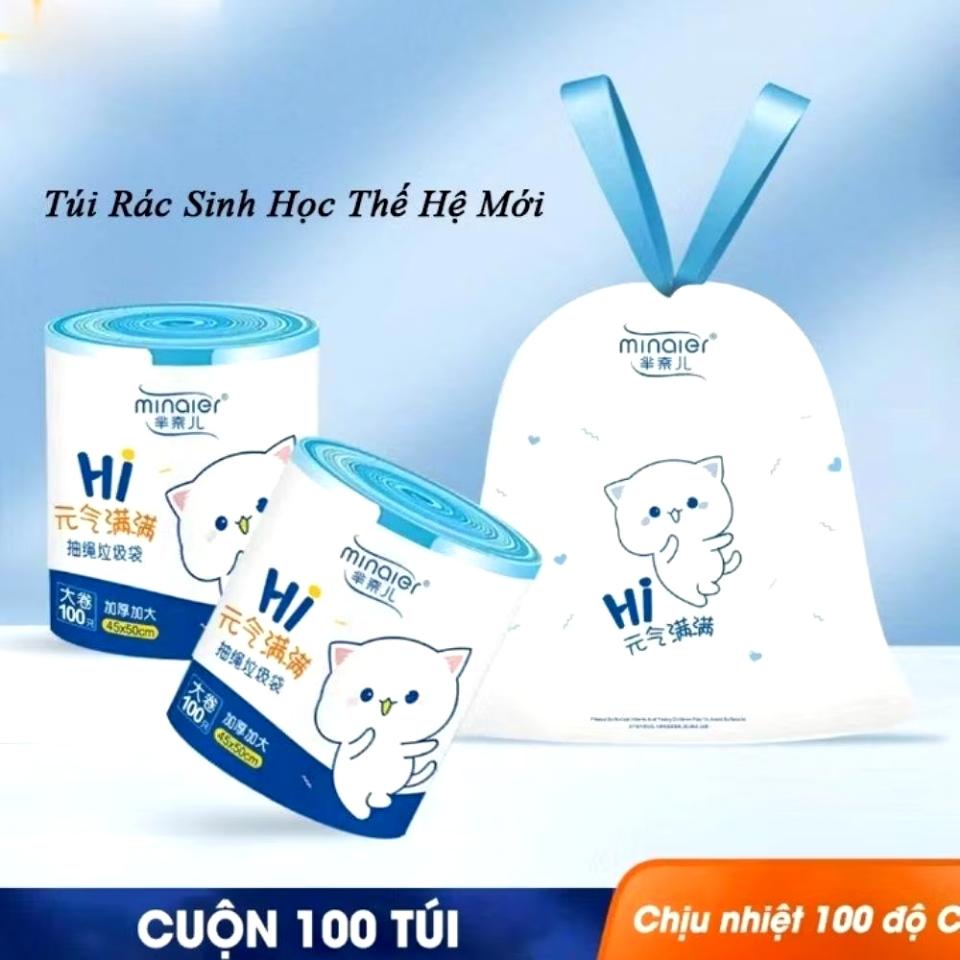 Cuộn túi rác sinh học kt 45×50cm-duoc-ban-tai-Linh Vân