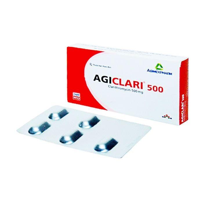 AGICLARI 500mg (Clarithromycin)-duoc-ban-tai-Nhà thuốc tây Minh Châu 26