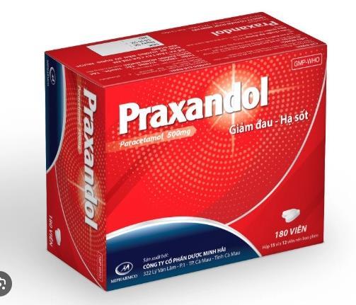  Praxandol ( panadol đỏ rẻ ) (H/180v) -duoc-ban-tai-Nhà thuốc tây Minh Châu 26