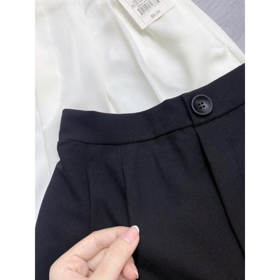 Quần Sọt Lưng Thun Vải Tuyết Mưa -duoc-ban-tai-Hana Trâm Shop