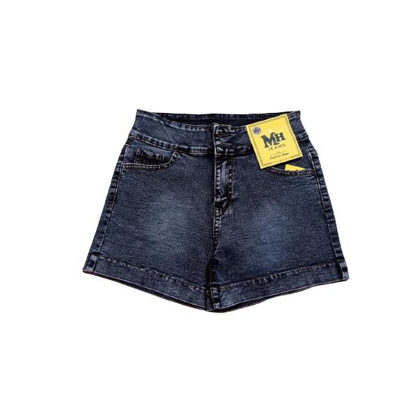 Quần Sọt Jean Nữ Lưng Cao Trơn Có Bigsize ( có 2 Màu)-duoc-ban-tai-Hana Trâm Shop