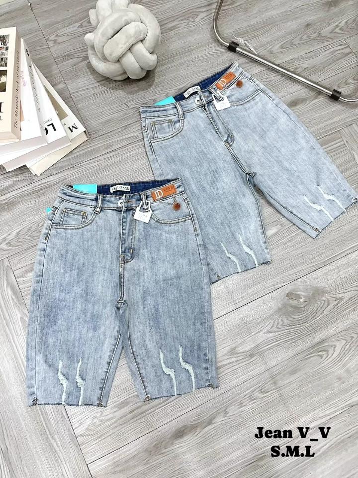 Quần Jean Lửng Gối Lưng Cao ( Có 3 Màu)-duoc-ban-tai-Hana Trâm Shop