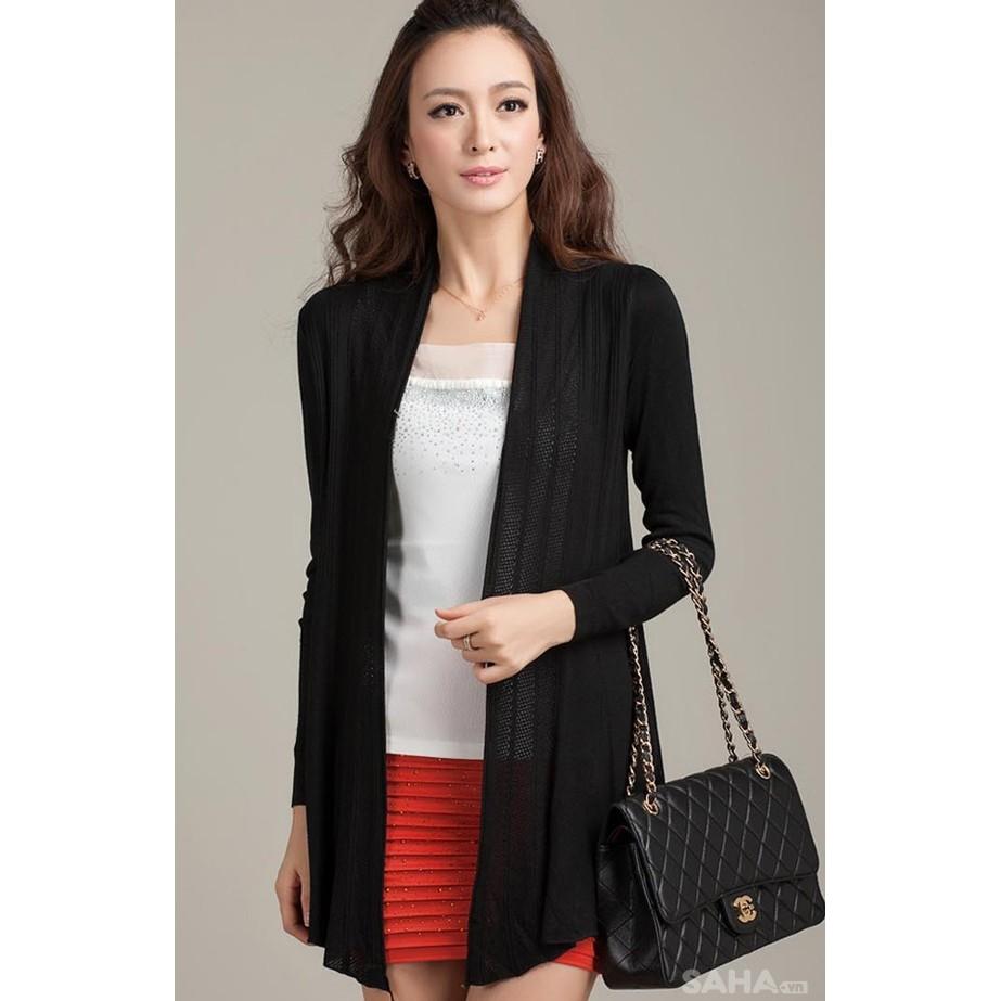 Áo Khoác Len Dáng Dài ( Có 10 Màu)-duoc-ban-tai-Hana Trâm Shop