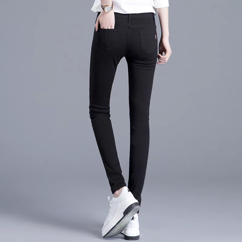 Quần Kaki Dài Skinny Nữ Hàng Co Giãn Mạnh Dáng Ôm-duoc-ban-tai-Hana Trâm Shop