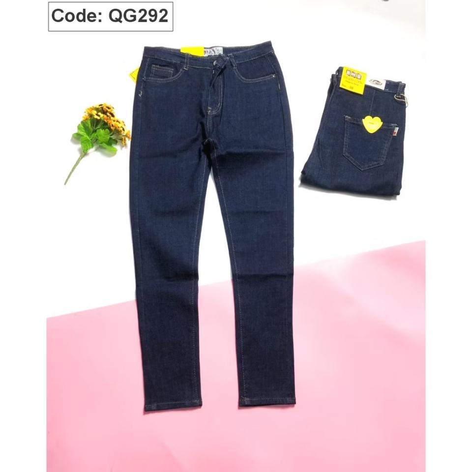 Quần Jean Dáng Ôm Có Bigsize Màu Xanh Đen-duoc-ban-tai-Hana Trâm Shop