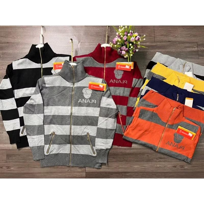 Áo Khoác Len Nữ Cổ Trụ -duoc-ban-tai-Hana Trâm Shop