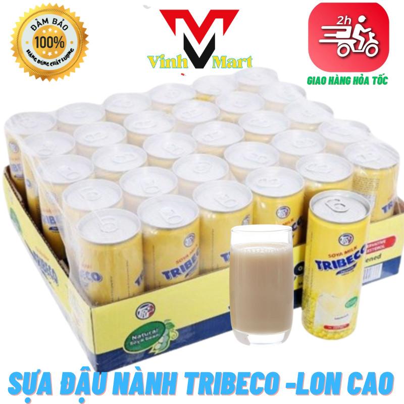 Sữa Đậu Nành Tribeco 1 Lốc lon -duoc-ban-tai-VinhMart