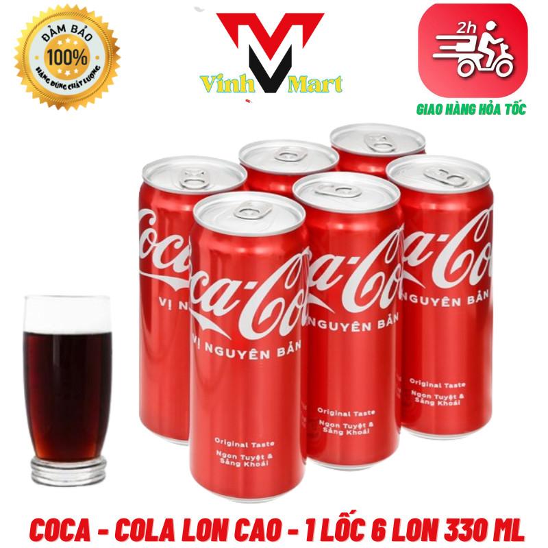 Coca-cola 1 Lốc 6 Lon -duoc-ban-tai-VinhMart