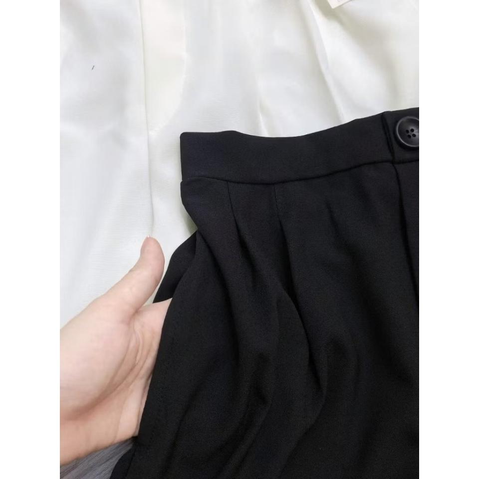 Quần Sọt Lưng Thun Vải Tuyết Mưa -duoc-ban-tai-Hana Trâm Shop