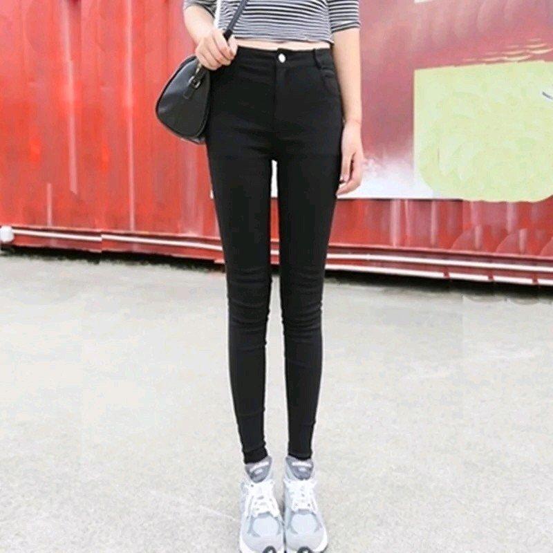 Quần Kaki Dài Skinny Nữ Hàng Co Giãn Mạnh Dáng Ôm-duoc-ban-tai-Hana Trâm Shop