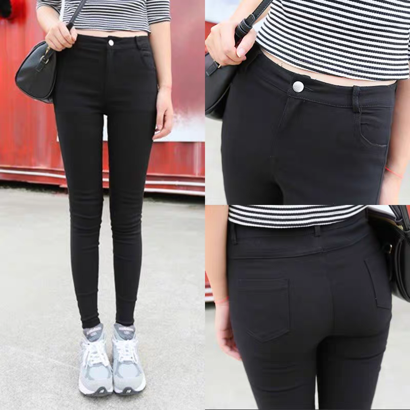 Quần Kaki Dài Skinny Nữ Hàng Co Giãn Mạnh Dáng Ôm-duoc-ban-tai-Hana Trâm Shop